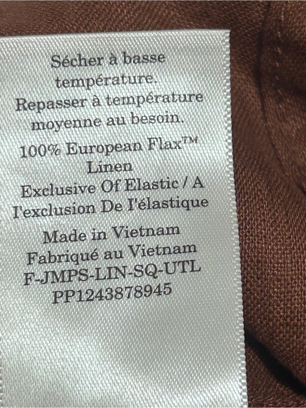 Everlane The Utility Coverall 100% Linen Sleeveless Jumpsuit Size 14 (XL) NEW!